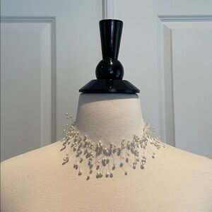 Pearl Necklace with silver clasp